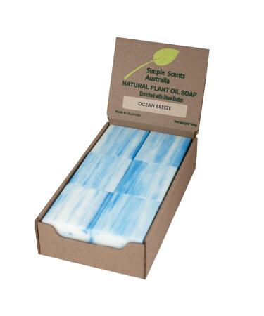 Simple Scents Australia Ocean Breeze Natural Soap (12 Bars)