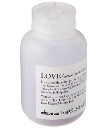 Davines LOVE Smoothing Shampoo 2.5 Fl Oz - New Version | Best for Frizz-Free Hair - Buy Online on GoSupps.com
