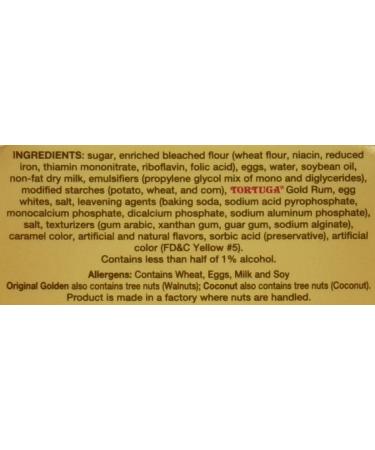 Tortuga Caribbean Rum Cake Assortment - 3 Flavors of Delicious Rum Cake - Buy Online on GoSupps.com