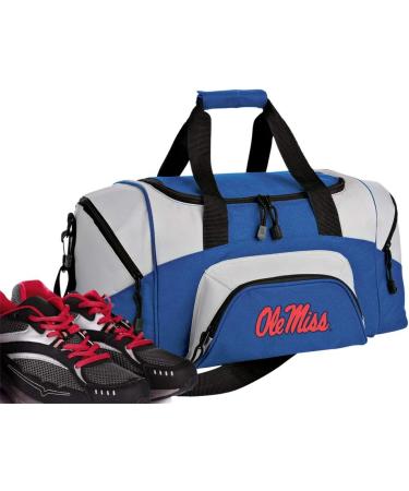 Ole Miss University Small Travel Bag - Officially Licensed Gym Workout Bag - Buy Online on GoSupps.com