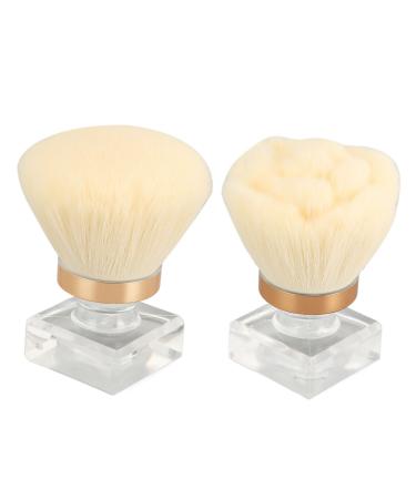 Flower Shape Makeup Brush Set for Blush and Powder Thickened Die Casting Ergonomic Handle