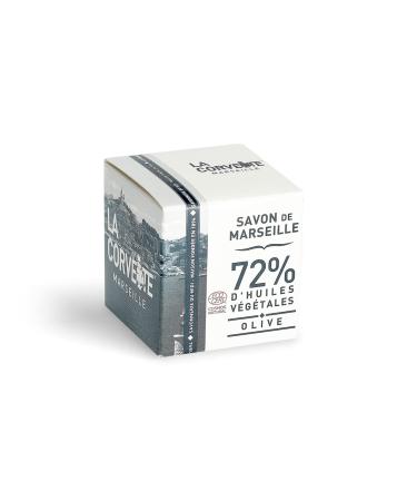 Corvette Box ECOCERT Olive Marseille Cube Soap 200g - Natural and Nourishing Soap - Buy Online on GoSupps.com