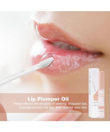 Meimiao Natural Lip Plumper Oil - 5ml Moisturizing Gloss for Fuller Beautiful Lips - Enhancing Lip Treatment - Buy Online on GoSupps.com