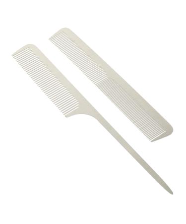 Set of 4 haircut supplies hairdressing hairdressing supplies shaving comb hair cutting accessories hair cutting comb haircut accessories stainless steel headpiece