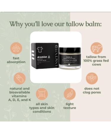 Halal Whipped Tallow Moisturizer | 100% Natural & Grass-Fed | Sensitive Skin Friendly | 4oz - International Shipping Available - Buy Online on GoSupps.com
