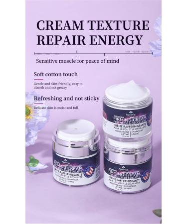 Natuvia Firming Cream for Neck Chest Wrinkle Moisturizer for Face Neck Decollete Women & Men 1.7 Fl Oz - Buy Online on GoSupps.com