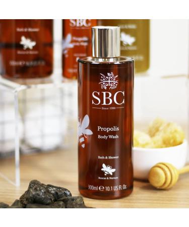 SBC Skincare Propolis Body Wash 1000ml Soothing Propolis Shower Gel For Sensitive Skin Bath And Shower Body Wash For Men And Women - Buy Online on GoSupps.com