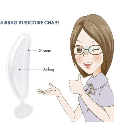 SMARTTOP 2.5mm Eyeglasses Air Bag Stick on Silicone Nose Pads-Upgrade 10Pairs Eyeglasses Nose Pads for Plastic Frame-for Sunglasses Anti-Slip-Glasses Repair Kits for Man and Women(10PAIRS Crystal 2.5mm Crystal - Buy Online on GoSupps.com