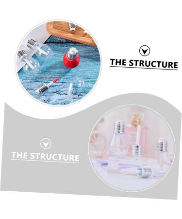 VILLCASE Tubes de Gloss L vres Faits Maison 10 Pi ces Mini Ampoule Transparente Rechargeable DIY Cosm tique Voyage - Buy Online on GoSupps.com
