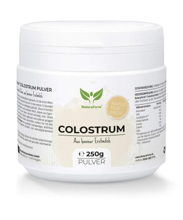 Nature cake colostrum powder 250g - natural cow colostrum powder beast milk first milk gently degreased milk powder with immunoglobulins G
