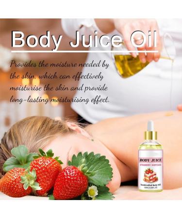 IFFANY Wild Plus Body Care Oil Body Juice Oil Strawberry Scent Handmade Suitable for Women with Dry Skin - Buy Online on GoSupps.com