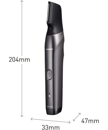 Panasonic ER-GY60-H503 3-in-1 Beard & Precision Trimmer | Rechargeable Stainless Steel Grooming Tool | Silver Includes 4 Attachments for Sensitive Areas - Buy Online on GoSupps.com