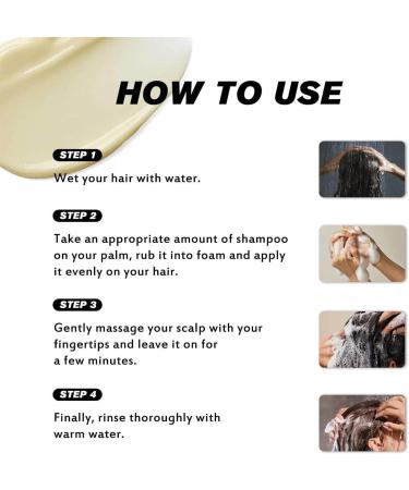 3 pieces rosemary shampoo for hair growth rosemary shampoo against hair loss deep cleansing restorative nourishing moisturizing for women and men - Buy Online on GoSupps.com