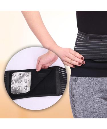 Buy Healifty Belt Magnetic Therapy - Self-Heating Breathable Adjustable Back Support in XL (Black) | International Shipping - Buy Online on GoSupps.com
