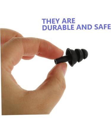 Beaupretty Noise Cancelling Ear Plugs - 2 Pairs Silicone Swimming & Travel Ear Protection - Soft Noise Reduction for Motorcycles - Light Grey - Buy Online on GoSupps.com