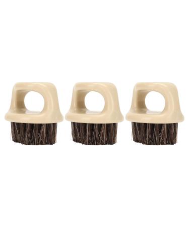 Premium 3pcs Shaving Brush Set - Soft Bristle Comb & Ring Handle for Men | Barber Shop Quality - Buy Online on GoSupps.com
