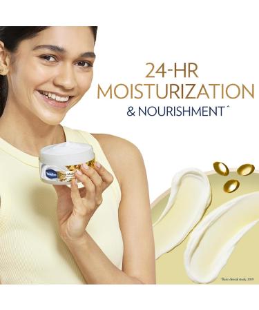 Vaseline Deep Moisture Silky Body Creme 180g | Cera-Boost Technology for Silky Smooth Skin - International Shipping Available - Buy Online on GoSupps.com