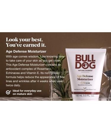Bulldog Age Defence Serum 50ml | Anti-Aging Skincare for Men - Fast International Shipping - Buy Online on GoSupps.com