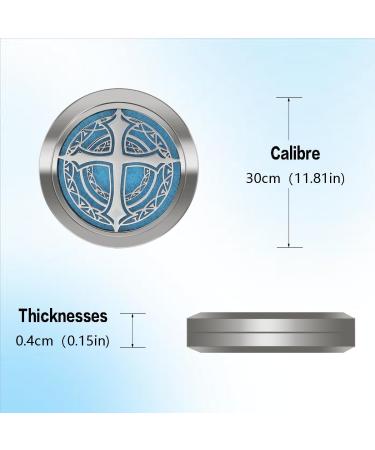 GV77ZF Essential Oil Diffuser Necklace and Watermelon Essential Oil (4oz/120ml) Combo Set - Buy Online on GoSupps.com