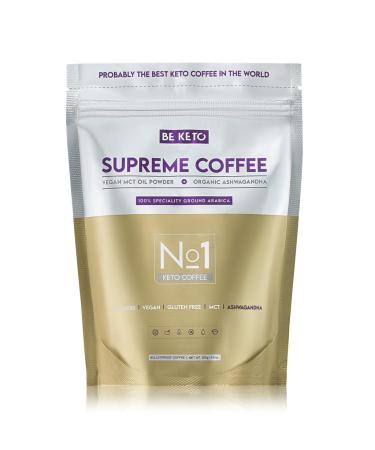 BE KETO BeKeto Keto Supreme Coffee with MCT oil and organic ashwagandha 250g Keto and Low Carb Diet friendly