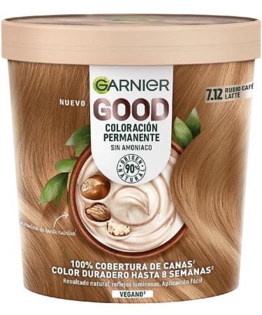 Garnier Good Coloraci n Permanente 7.12 Rubio Caf Latte 1 U Women - Buy Online on GoSupps.com
