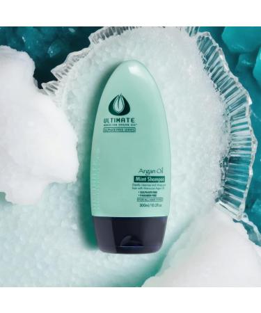 Buy ULTIMATE Moroccan Argan Oil Mint Shampoo 300ml - Sulfate Free & Color Safe - Nourishing Argan Oil for Healthy Hair - Buy Online on GoSupps.com