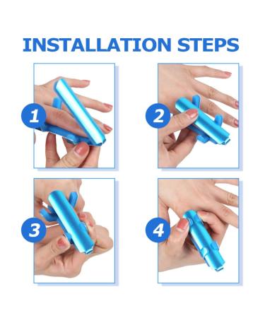 ULTECHNOVO 3pcs Finger Splint - Protective Finger Brace & Support Plate for Dislocation - Aluminum Alloy Finger Guard for Injury Recovery - Buy Online on GoSupps.com