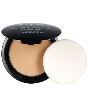 NYX Cosmetics Stay Matte But Not Flat Powder Foundation Warm Beige