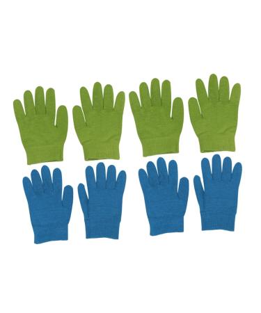 MERRYHAPY MERRYHAPY 4 Pairs Moisturizers for Cleansing Lotion Overnight Eczema Gel Useful Protective Spa Gel for Skin Miss Cotton