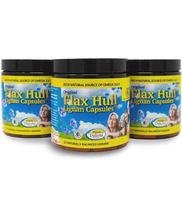 Rapha Global Flax Hull Lignans High Fiber Omega 3 810 Capsules (3 Pack) - Buy Online on GoSupps.com