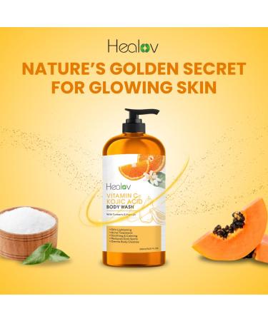 Kojic Acid Soap for Hyperpigmentation Kojic Papaya Skin Brightening Body Wash Turmeric Soap for Dark Spots, Acne Scars & Blemishes Brightening Face Cleanser Skincare for Radiant, Even Skin Tone - Buy Online on GoSupps.com