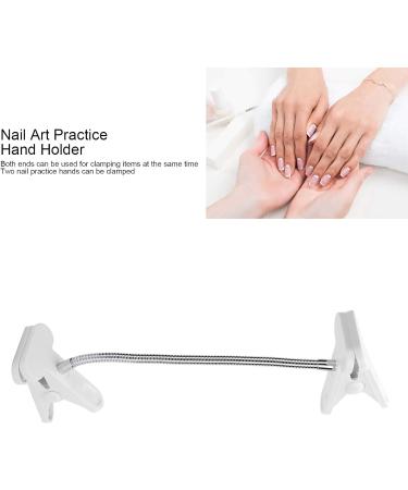 Nail Practice Hand Fixing Clamp Manicure Accessories 30cm / 11.8" Nail Art Practice Hand Holder for Nail Art Schools for Nail Salon - Buy Online on GoSupps.com