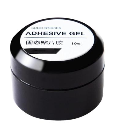 Nail Tip Adhesive Gel Solid Nail Gel 10 ml Transparent Manicure Extension Glue Easy Application for Women Girls Beginners Stylist Home Travel and Salon Use 35 g - Buy Online on GoSupps.com