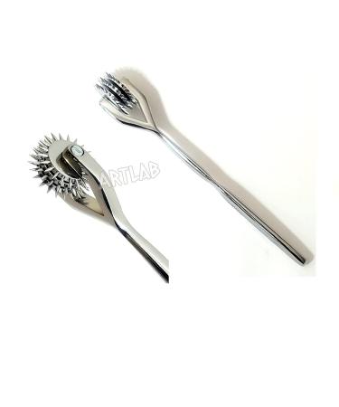 ArTLaB Premium German Wartenberg Neuro Pinwheel Diagnostic Instrument - Stainless Steel Sensory Nerve Tester (3 Head) - Buy Online on GoSupps.com