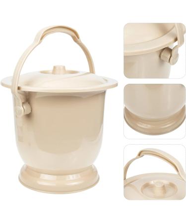 Emergency Urinal Portable Spittoon Chamber Pot Urinal Pail Pot Emergency Toilet Night Urine Bucket Urinal Toilet for Camping Travel Car Bedroom Home Portable Toilet - Buy Online on GoSupps.com