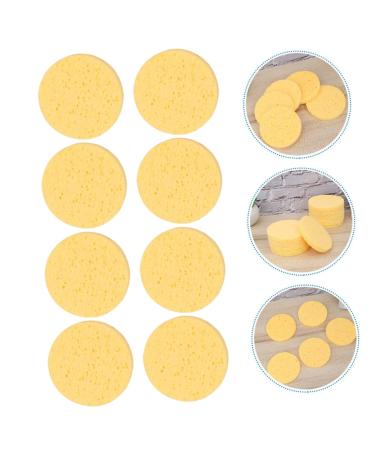 FRCOLOR 10pcs Dry Powder Puffs - Natural Cellulose Cosmetic Face Cleansing Sponge for Makeup and Loose Powder - International Shipping Available - Buy Online on GoSupps.com