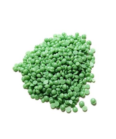 Angoily Hard Wax Pearls - Painless Bikini & Facial Hair Removal Wax | Green Solid Hard Wax for Smooth Skin - Buy Online on GoSupps.com