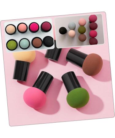 POPETPOP Simple Puff 20 Sets Mushroom Head Puff Makeup Powder Hydrophilic Polyurethane Girl Makeup Pad - Buy Online on GoSupps.com