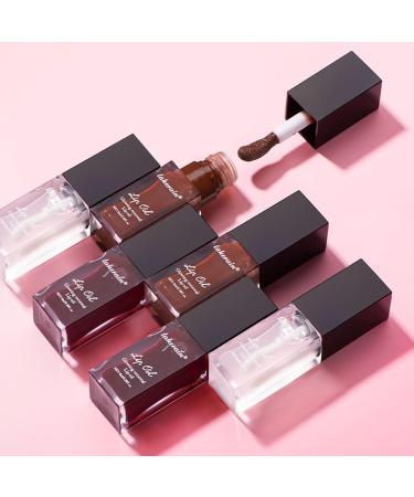 3 Colors Lip Glow Oil Set - Hydrating Tinted Lip Gloss Long Lasting Waterproof Lip Stain & Plumping Balm | International Shipping Available - Buy Online on GoSupps.com