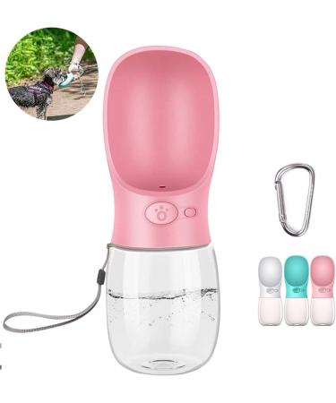 Buy Cotop Portable Dog Water Bottle 350ml - Antibacterial & Leak-Proof Travel Dispenser for Dogs & Cats - Pink Outdoor Drinking Cup - Buy Online on GoSupps.com