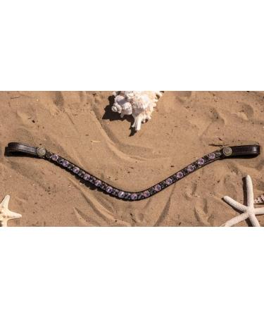 Shop BRIDLERY Browband in Chocolate Rose for Thoroughbreds - Premium Quality & International Shipping - Buy Online on GoSupps.com