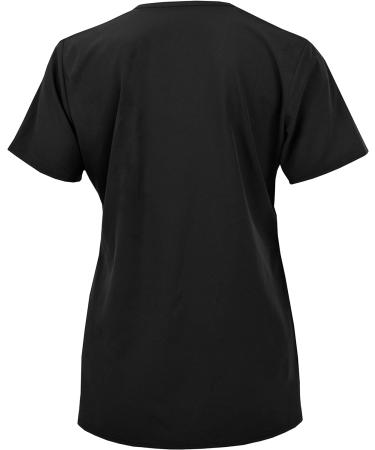 Women's Medical Nursing V-Neck Scrub Top - GT Performance - Medium - Black - Buy Online on GoSupps.com