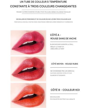 Rouge L vres pour Femmes - Baume L vres Changeant de Couleur - Hydratant Tenue Longue Maquillage Pour Soir es Rencontres Femmes Filles Maman - Buy Online on GoSupps.com