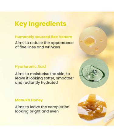 Buy skinChemists London Pro-5 Collagen Bee Venom Facial Serum 1.1 oz - Anti-Aging Skincare - Free International Shipping - Buy Online on GoSupps.com