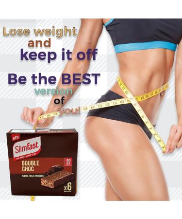 AETN Creations Slim Fast Chocolate Snack Bar 2 Boxes (12x25g) - 99Kcal Indulgent On-the-Go Treat with Free Fridge Magnet and Meal Planner - Buy Online on GoSupps.com