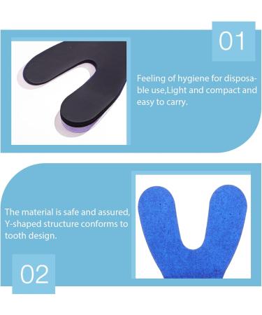 Buy Heallily 6 Pieces Dental Bisper Toothingal Articulating Paper - Y-Shaped Blue Dental Delivery Parts for Accurate Testing - International Shipping Available - Buy Online on GoSupps.com