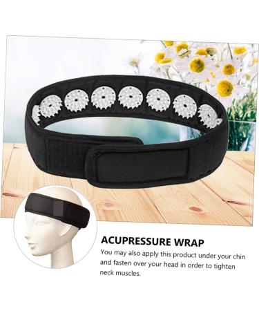Gleavi Wireless Head Massage Device - 2 Set Acupressure Belts & Neck Massager - Deep Relaxation & Pain Relief - Buy Online on GoSupps.com