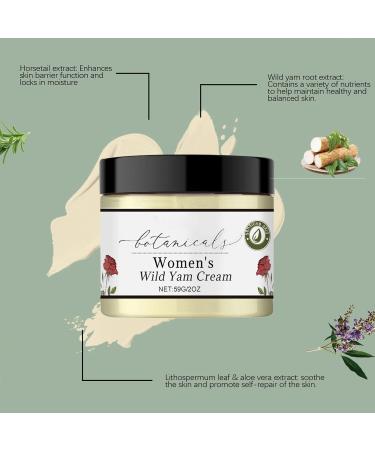 Wild Yam Cream Aqueous Cream For Hor mone Balance Balancing Cream For Pms Moisturizing Body Care Cream For Abdomen Arms Thighs Wild Yam Balancing Cream For All Skin Types - Buy Online on GoSupps.com