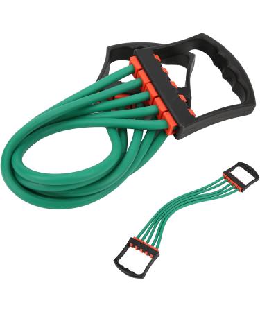 Chest Expander 5 Ropes Resistance Adjustable Arm Strength Trainer Resistance Exercise System for Home Fitness Muscle Training Body Building - Buy Online on GoSupps.com