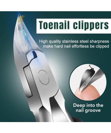 Toe Nail Clippers for Thick Nails Heavy Duty Professional Nail Clippers for Elderly Ingrown Nails Dead Skin Calluses - Buy Online on GoSupps.com